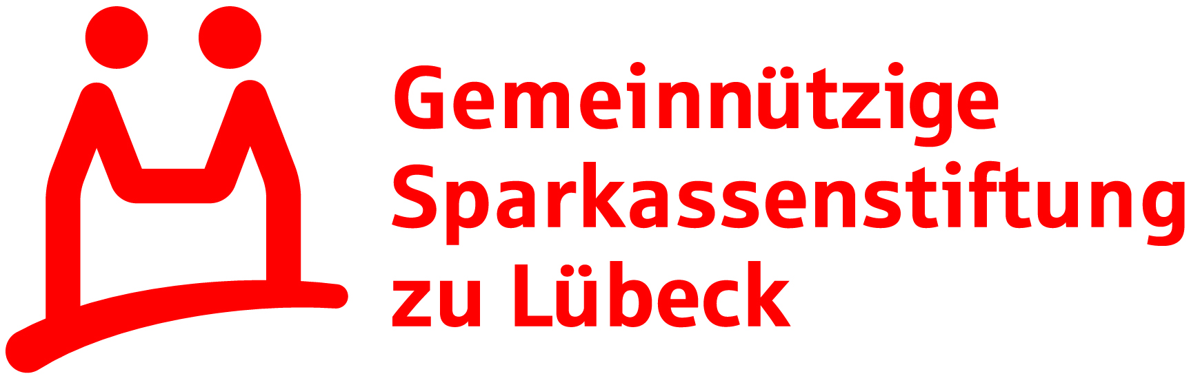 rotes Logo der Gemeinnützigen Sparkassenstiftung zu Lübeck