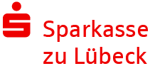 rotes horizontales Logo der Sparkasse zu Lübeck