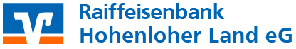 farbiges Logo der Raiffeisenbank Hohenloher Land eG