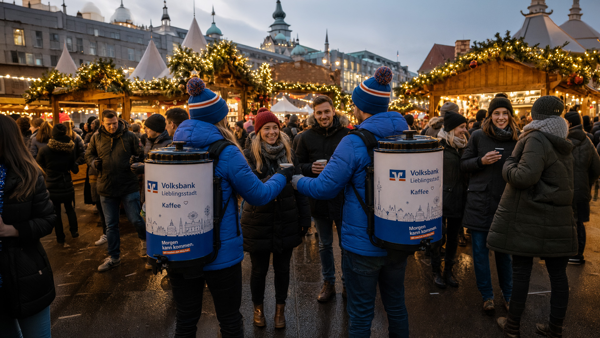 Weihnachtsmarkt Coffeewalker